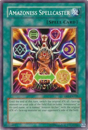 Amazoness Spellcaster DR1-EN139