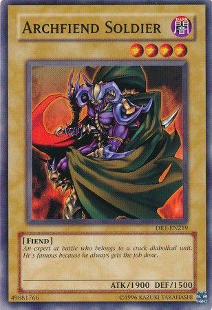 Archfiend Soldier DR1-EN219