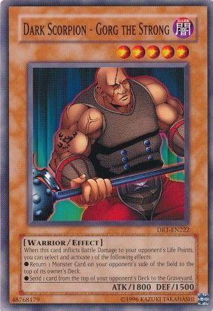 Dark Scorpion - Gorg the Strong DR1-EN222