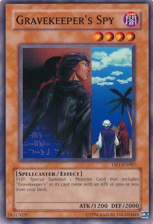 Gravekeeper's Spy DR1-EN007