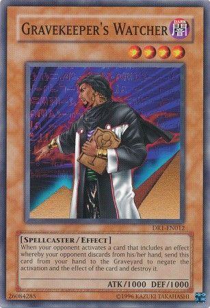 Gravekeeper's Watcher DR1-EN012