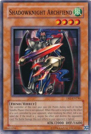 Shadowknight Archfiend DR1-EN230