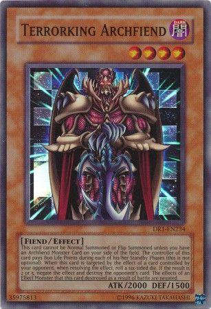 Terrorking Archfiend DR1-EN234
