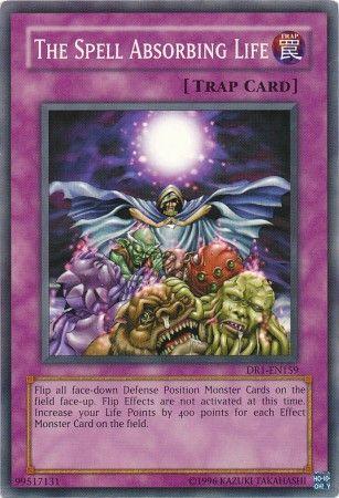 The Spell Absorbing Life DR1-EN159