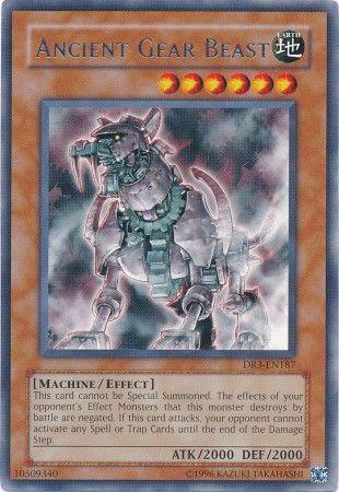 Ancient Gear Beast DR3-EN187
