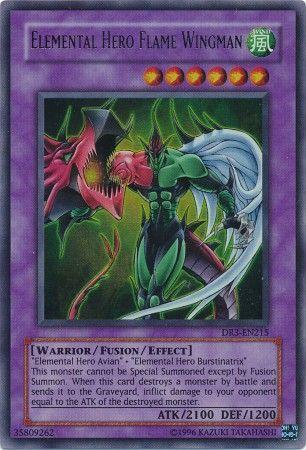Elemental Hero Flame Wingman DR3-EN215