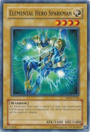 Elemental Hero Sparkman DR3-EN184