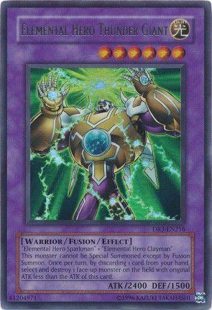Elemental Hero Thunder Giant DR3-EN216