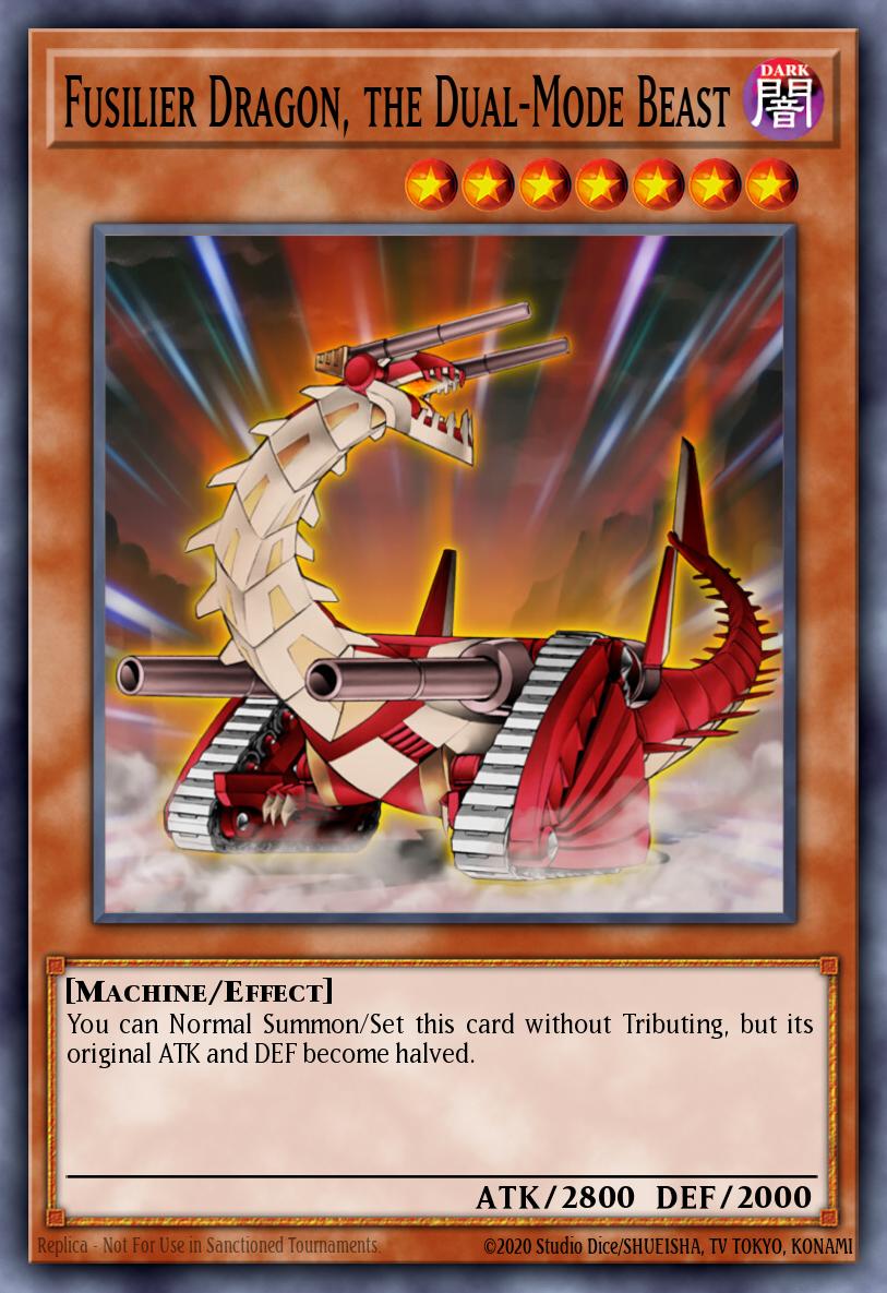 Fusilier Dragon, the Dual-Mode Beast DR3-EN091