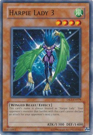 Harpie Lady 3 DR3-EN079