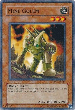 Mine Golem DR3-EN198