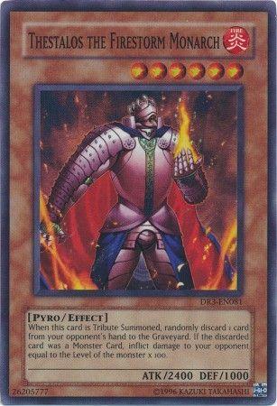 Thestalos the Firestorm Monarch DR3-EN081