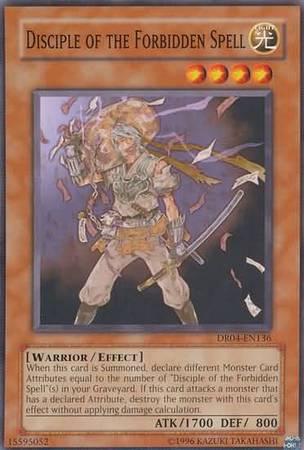 Disciple of the Forbidden Spell DR04-EN136