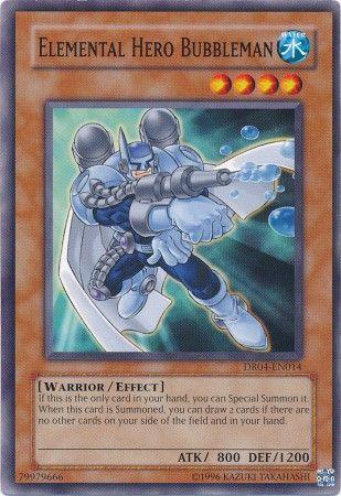 Elemental Hero Bubbleman DR04-EN014