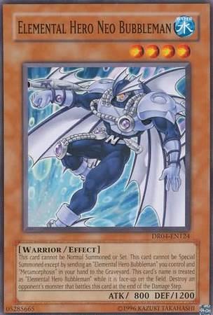 Elemental Hero Neo Bubbleman DR04-EN124