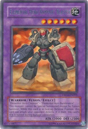 Elemental Hero Rampart Blaster DR04-EN093