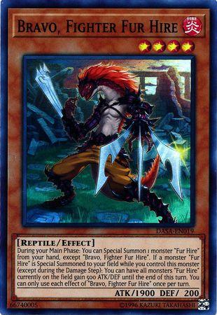 Bravo, Fighter Fur Hire [1st Edition] DASA-EN019
