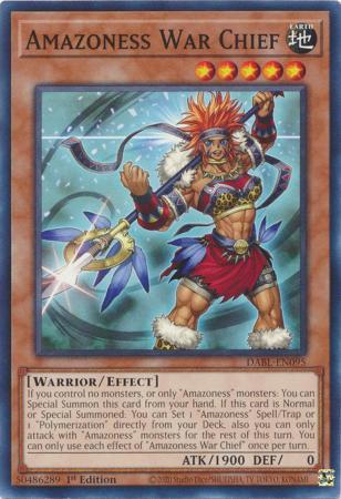 Amazoness War Chief DABL-EN095