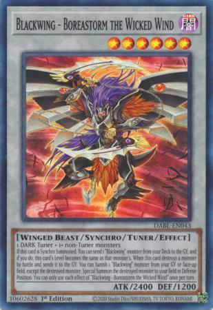 Blackwing - Boreastorm the Wicked Wind DABL-EN043