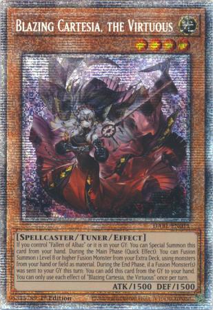 Blazing Cartesia, the Virtuous [Starlight Rare] DABL-EN011