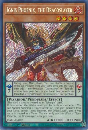 Ignis Phoenix, the Dracoslayer DABL-EN022