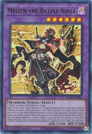 Meizen the Battle Ninja DABL-EN040