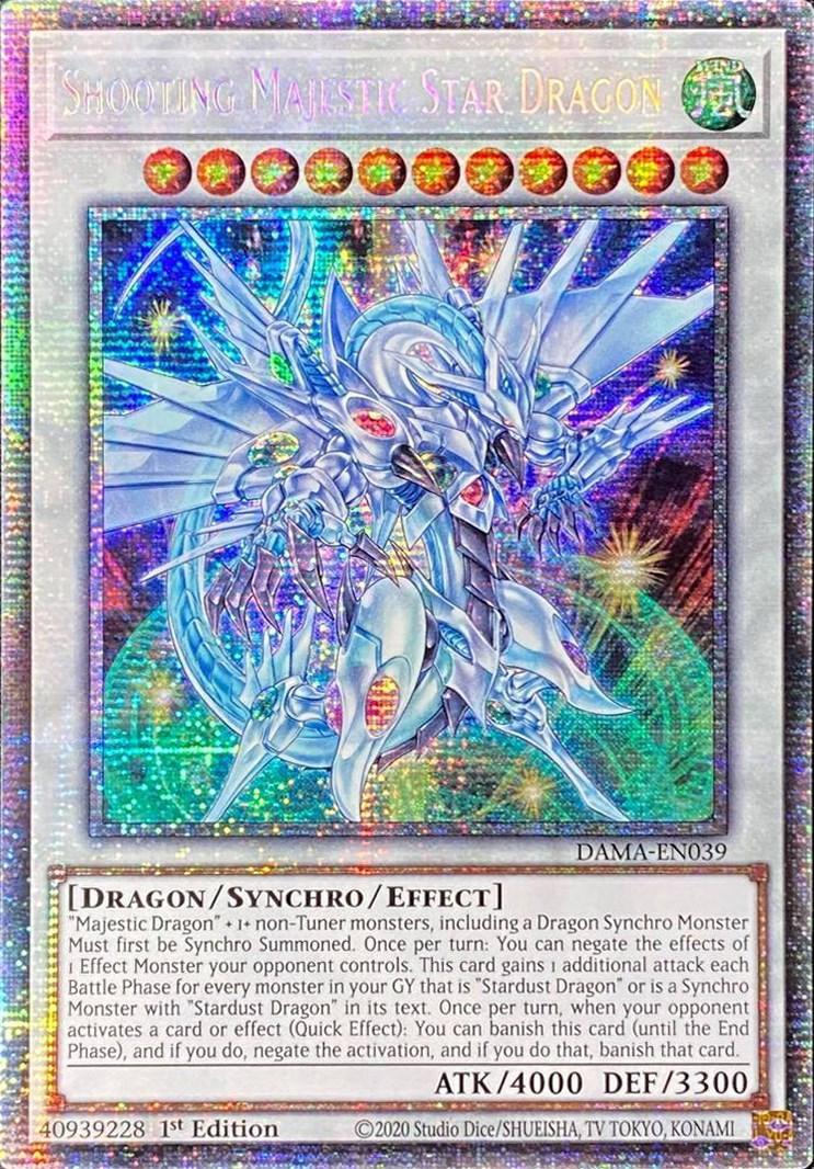 Shooting Majestic Star Dragon [Starlight Rare 1st Edition] DAMA-EN039