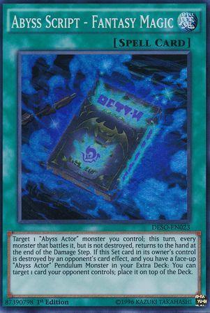 Abyss Script - Fantasy Magic DESO-EN023