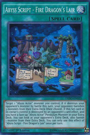 Abyss Script - Fire Dragon's Lair DESO-EN025