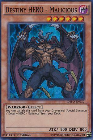 Destiny HERO - Malicious DESO-EN010