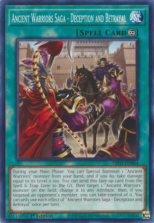 Ancient Warriors Saga - Deception and Betrayal [1st Edition] DIFO-EN064