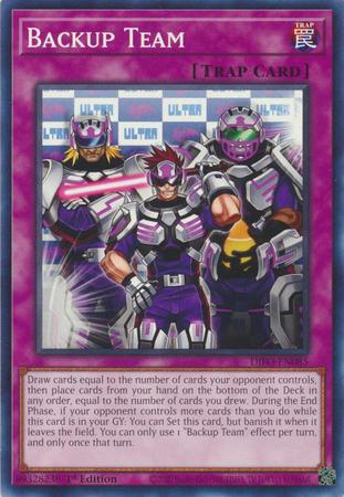 Backup Team [1st Edition] DIFO-EN085