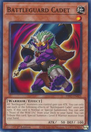 Battleguard Cadet [1st Edition] DIFO-EN025