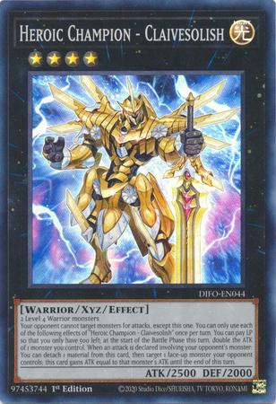 Heroic Champion - Claivesolish [1st Edition] DIFO-EN044
