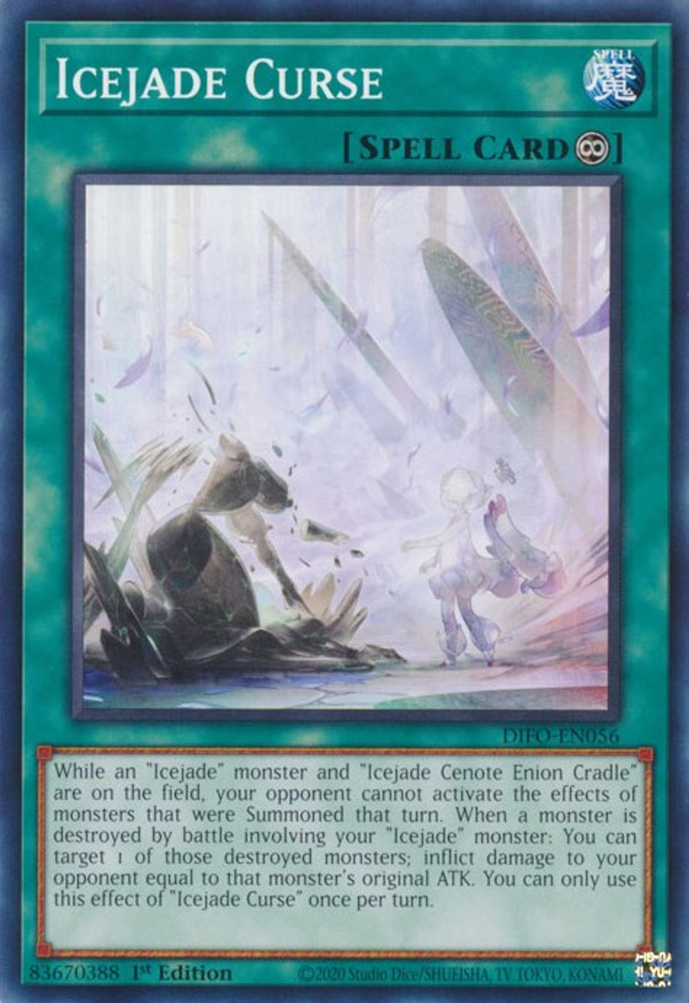 Icejade Curse [1st Edition] DIFO-EN056