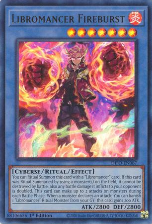 Libromancer Fireburst [1st Edition] DIFO-EN087