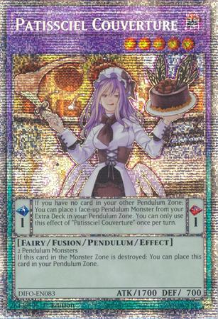 Patissciel Couverture [Starlight Rare 1st Edition] DIFO-EN083
