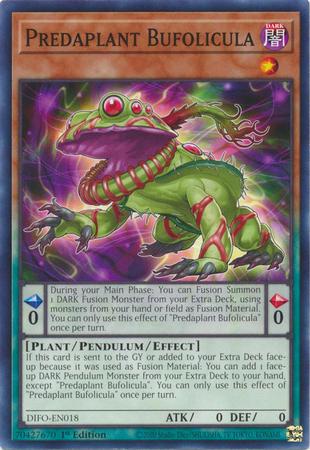 Predaplant Bufolicula [1st Edition] DIFO-EN018