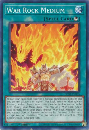 War Rock Medium [1st Edition] DIFO-EN065