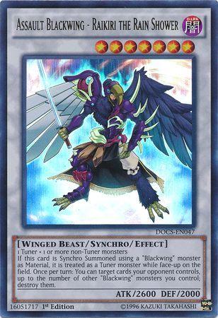 Assault Blackwing - Raikiri the Rain Shower [1st Edition] DOCS-EN047