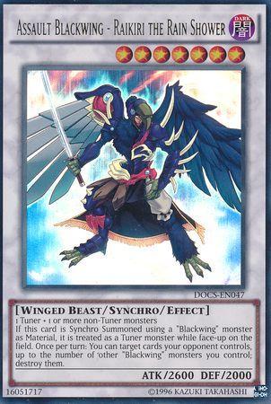 Assault Blackwing - Raikiri the Rain Shower [Ultimate Rare] DOCS-EN047