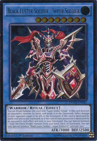 Black Luster Soldier - Super Soldier [Ultimate Rare 1st Edition] DOCS-EN042