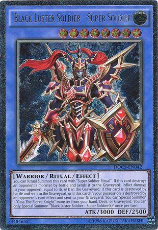 Black Luster Soldier - Super Soldier [Ultimate Rare] DOCS-EN042