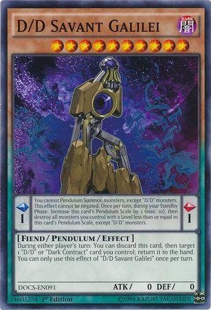 D/D Savant Galilei [1st Edition] DOCS-EN091