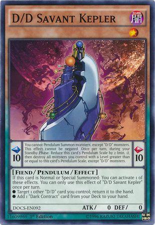 D/D Savant Kepler [1st Edition] DOCS-EN092