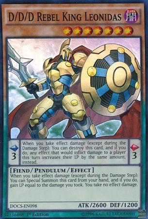 D/D/D Rebel King Leonidas DOCS-EN098