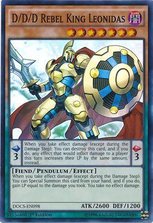 D/D/D Rebel King Leonidas [1st Edition] DOCS-EN098