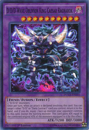 D/D/D Wave Oblivion King Caesar Ragnarok [1st Edition] DOCS-EN044