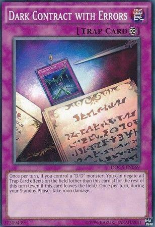 Dark Contract with Errors DOCS-EN069