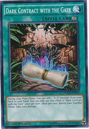 Dark Contract with the Gate [1st Edition] DOCS-EN093
